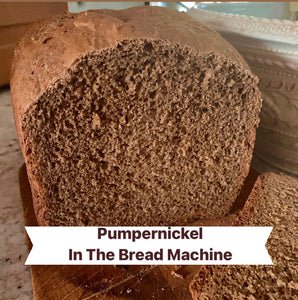 Best Pumpernickel Bread Machine Recipe