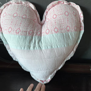 Quilt Heart Pillow