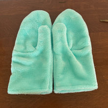 Mittens- Aqua