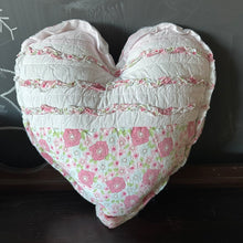 Quilt Heart Pillow