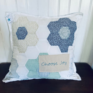 Choose Joy Quilt Pillow