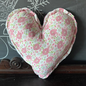 Quilt Heart Pillow