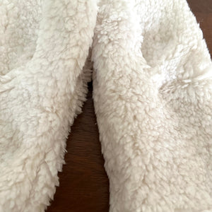 Sherpa Mittens- Cream