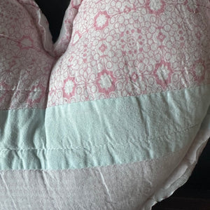 Quilt Heart Pillow