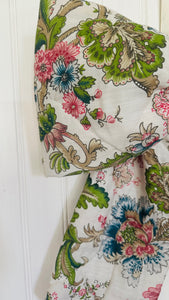 October Heirloom Bow- Waverly Floral Toile