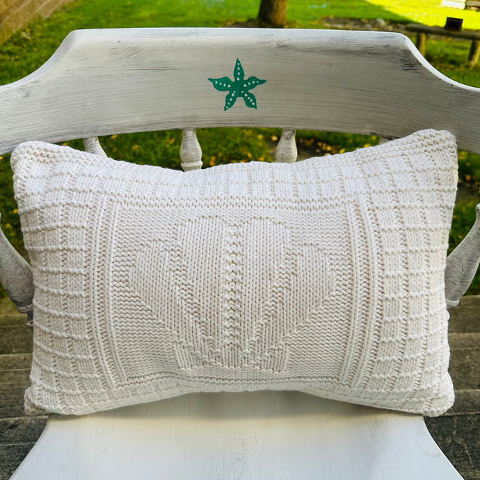 Knit Scallop Lumbar