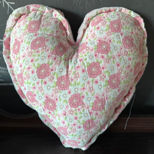 Quilt Heart Pillow