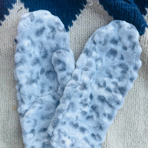 Snow Leopard Mittens