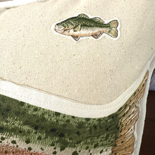 Trout & Bass Appliqué Pillow