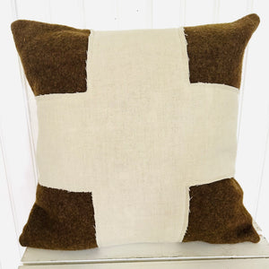 Swiss Cross Vintage Wool