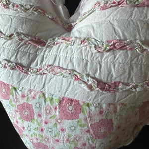 Quilt Heart Pillow