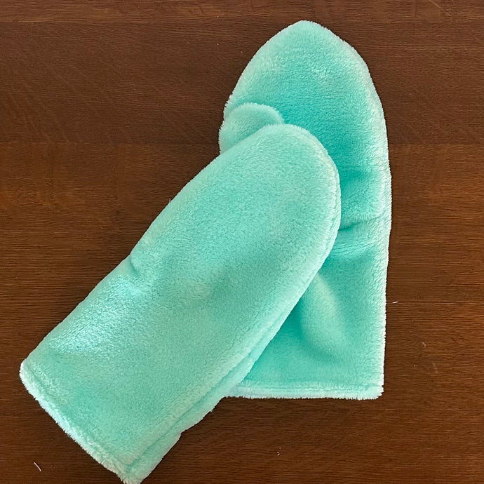 Mittens- Aqua