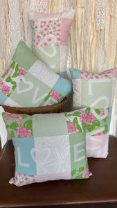 LOVE “Lilly” Patchwork Pillows