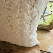 Sweater and Madras Pillow