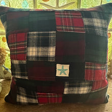 Sweater and Madras Pillow