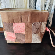 Vintage Quilt Zippered Pouch