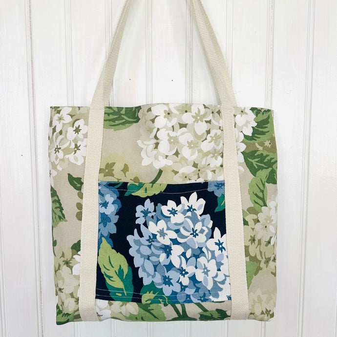 Hydrangea Tote