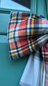 BONUS-September Heirloom Bow-Autumn  Plaid