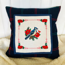 “Birds of Christmas” 1992 Fabric Pillow