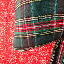 Holiday  Heirloom Bow- green plaid