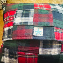 Sweater and Madras Pillow