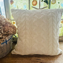 Sweater and Madras Pillow