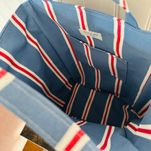 Awning Stripe Grocery Totes