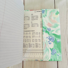 Fabric Covered Composition Notebook