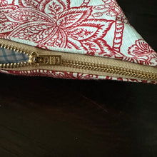 Floral Zippered Pouch