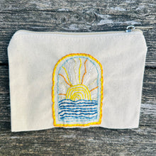 Sunrise Zippered Pouch