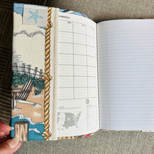Vintage Lighthouse Fabric Notebook