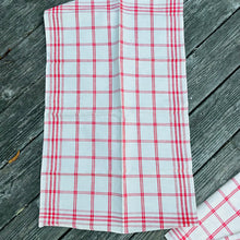 Red and White Check Kitchen Towels