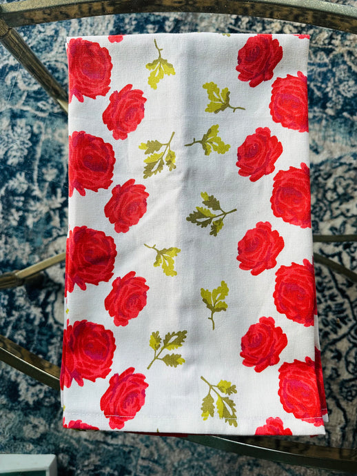 Rose Kitchen Towel