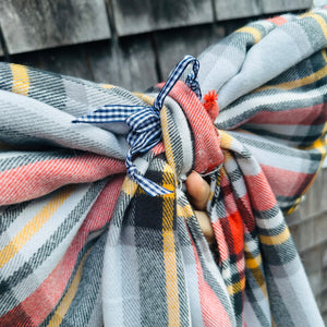 BONUS-September Heirloom Bow-Autumn  Plaid