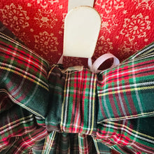 Holiday  Heirloom Bow- green plaid
