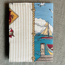Vintage Lighthouse Fabric Notebook