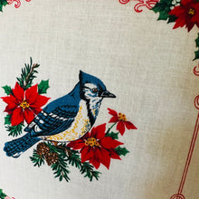“Birds of Christmas” 1992 Fabric Pillow