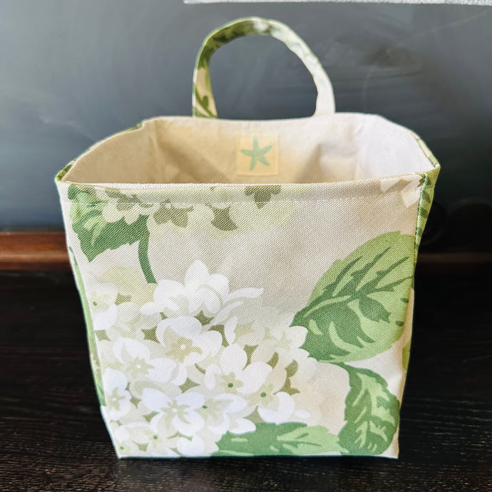 Hydrangea Fabric Baskets
