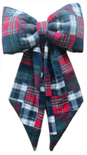 Holiday Madras Bow of the Month