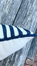 Sea Captain Embroidered Pillow