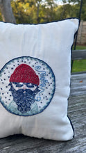 Sea Captain Embroidered Pillow