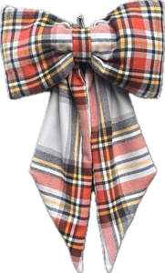 BONUS-September Heirloom Bow-Autumn  Plaid