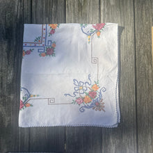 cross stitch tablecloth